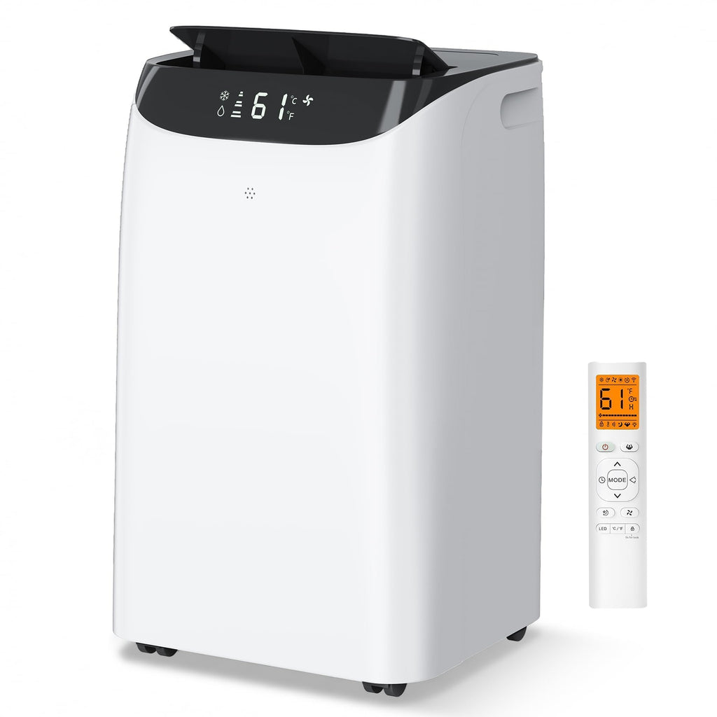 Tanoxo 14000 BTU Portable Air Conditioner | 3-in-1 Cooling, Fan & Dehumidifier