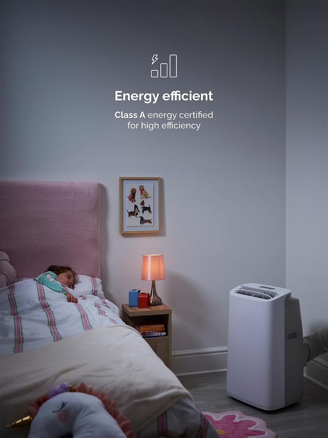 Meaco Cirro+® 14000 BTU Super Quiet Smart Portable Air Conditioner & Heater