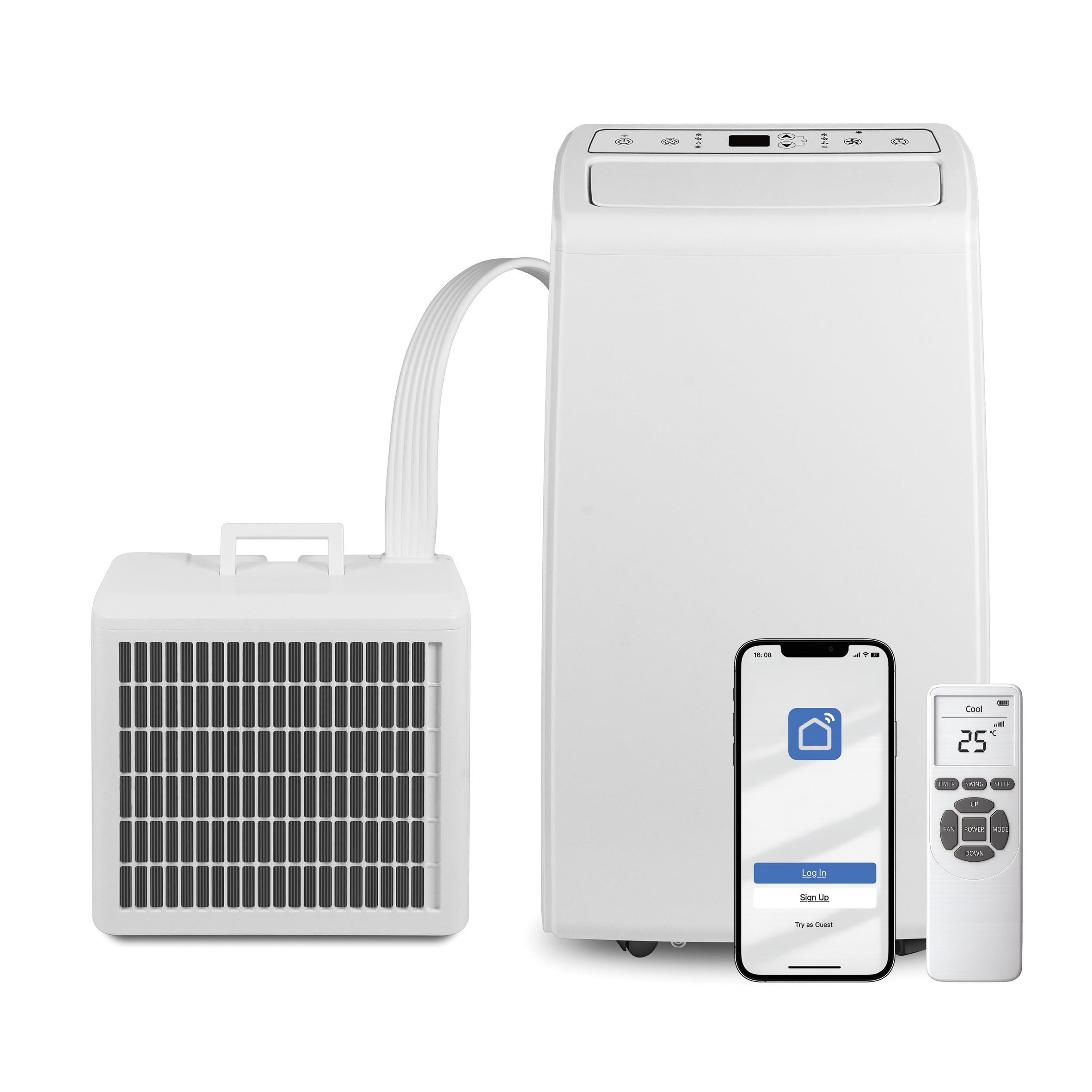 Prem-i-air Portable Split Air Conditioner | 4-in-1 DC Inverter Cooling & Heating