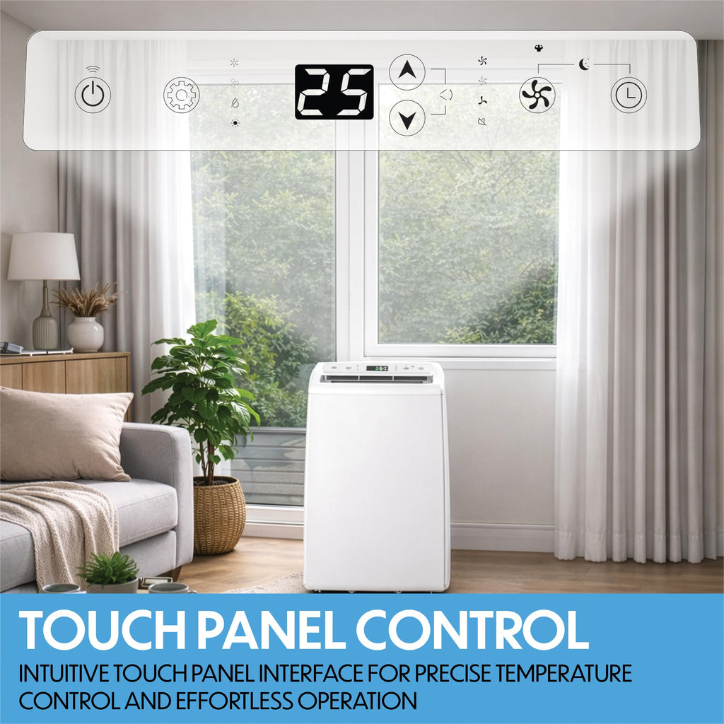 Prem-i-air Portable Split Air Conditioner | 4-in-1 DC Inverter Cooling & Heating