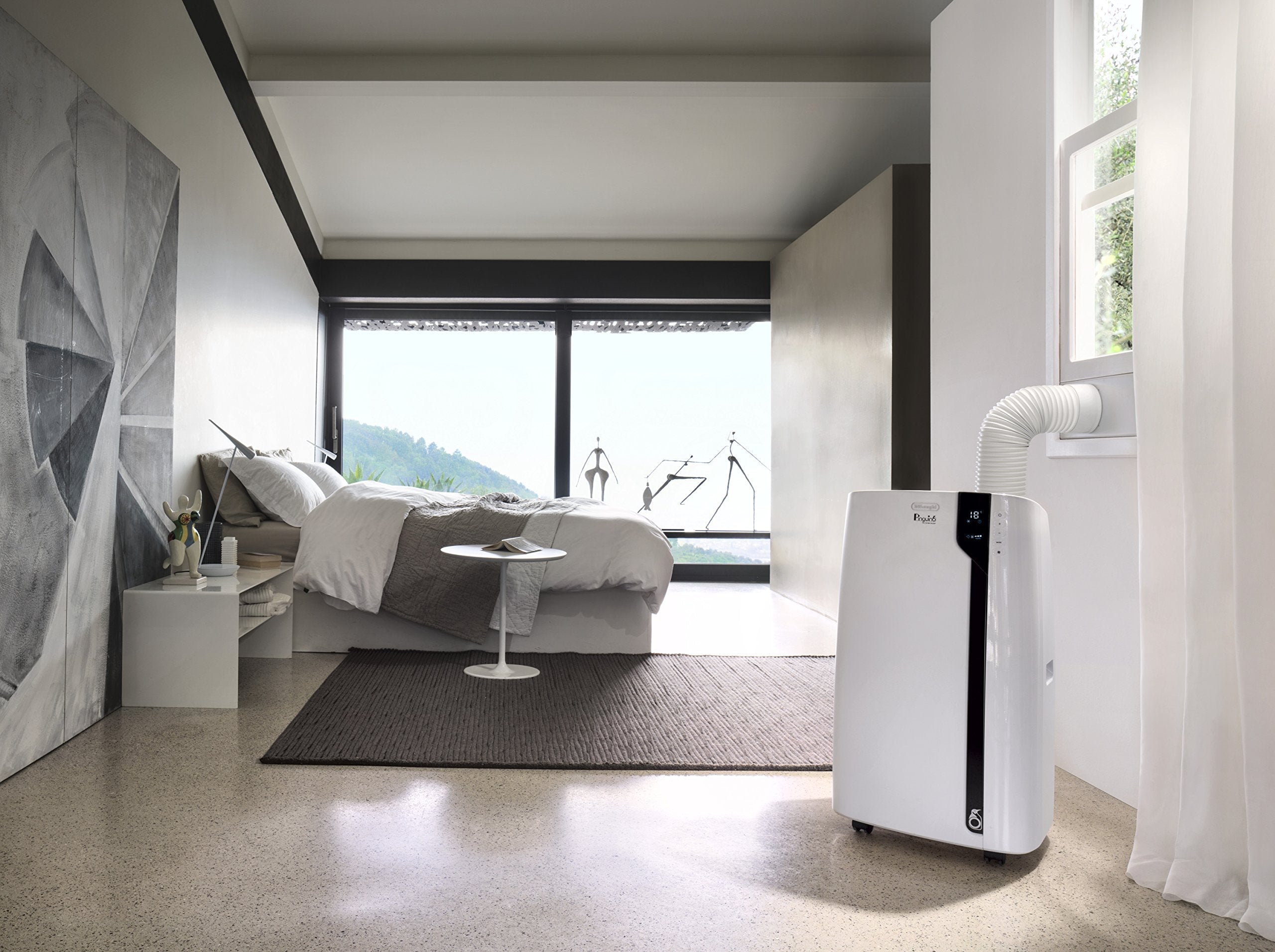 De’Longhi Pinguino PAC EX100 Silent Portable Air Conditioner | Quiet Cooling & Dehumidifier